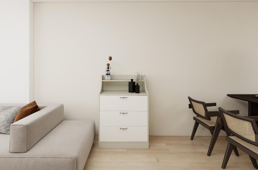 古典邊櫃-三抽造型邊-1