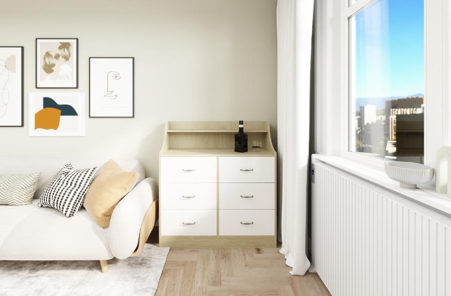 古典邊櫃-三抽造型邊-3