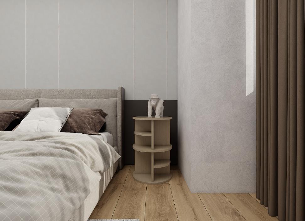 簡約邊櫃-圓形開放式-5