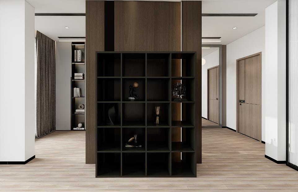 北歐邊櫃-25格隔間櫃-1