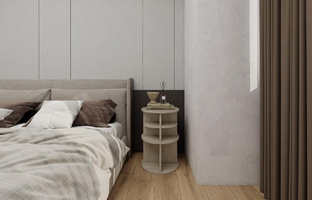 簡約邊櫃-圓形開放式-4