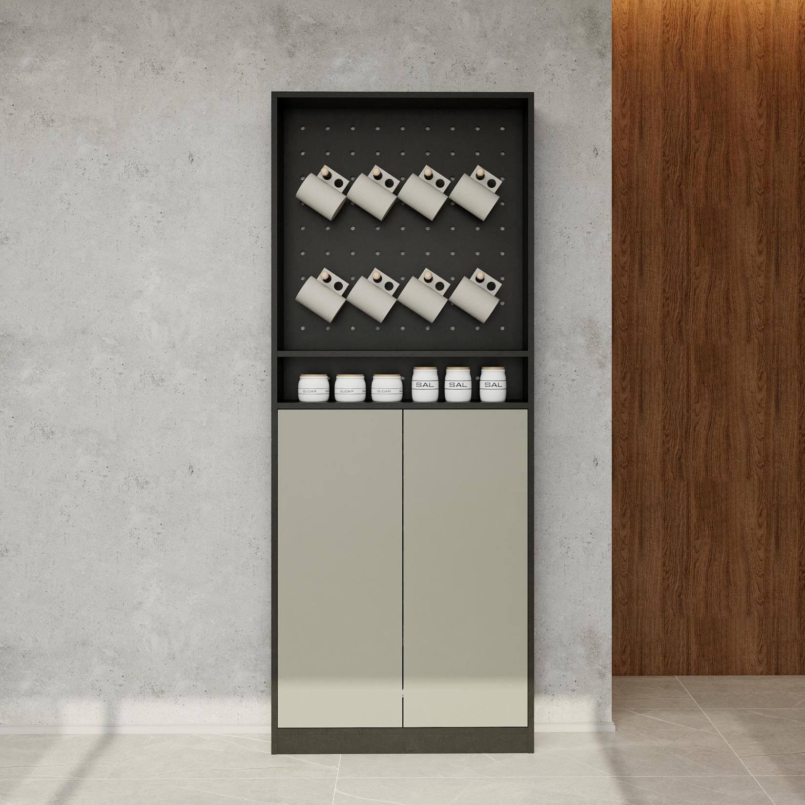 洞洞板-置物淺櫃-1