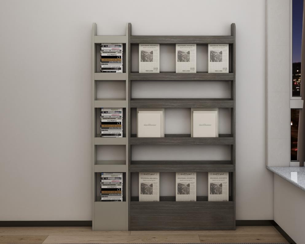 北歐書架-多功能收納架030-5