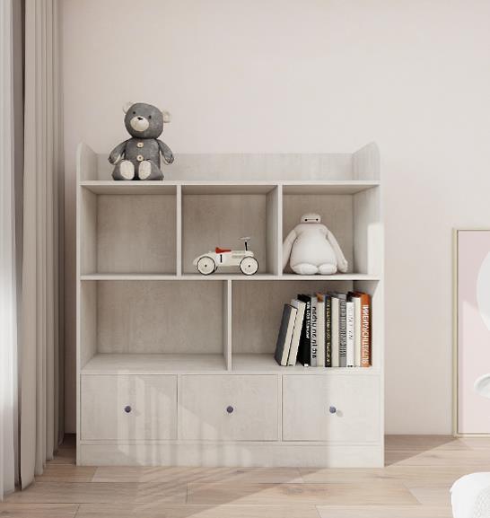 兒童抽屜櫃-三抽屜跳色設計-7